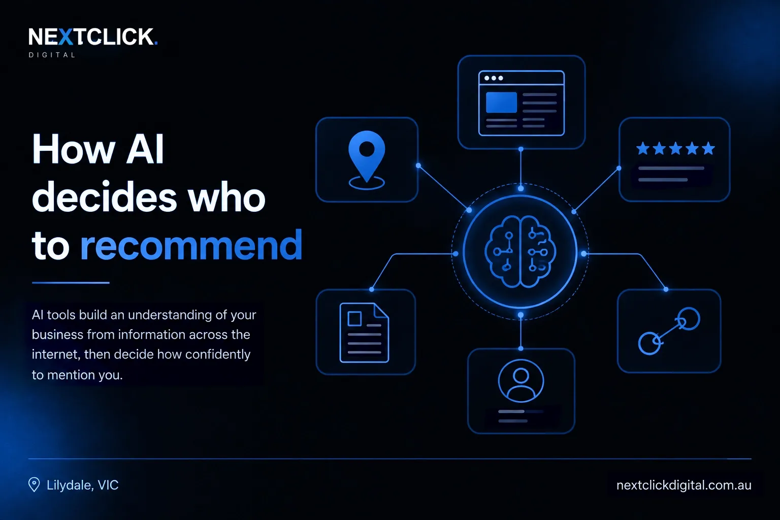 How AI search engines decide which businesses to recommend